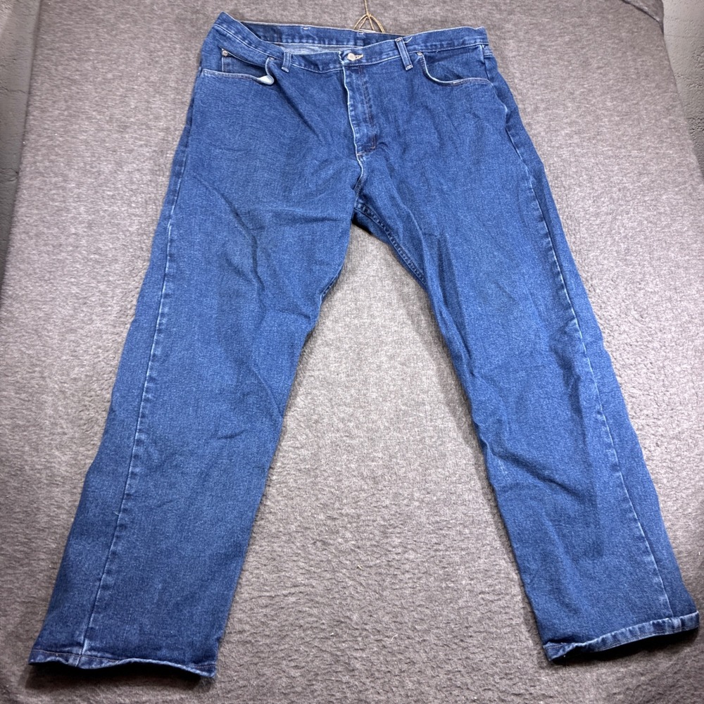 Wrangler Jeans Mens 42x32 Blue‎ Regular Fit 9760WDR Relaxed Western Cowboy